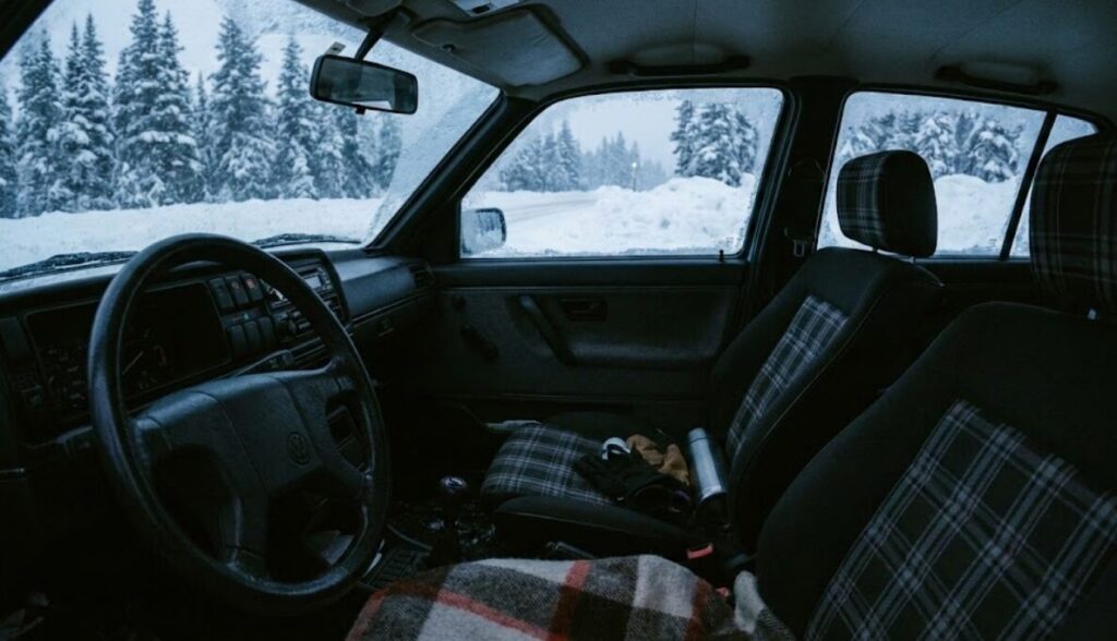 how to dry car seats in winter
