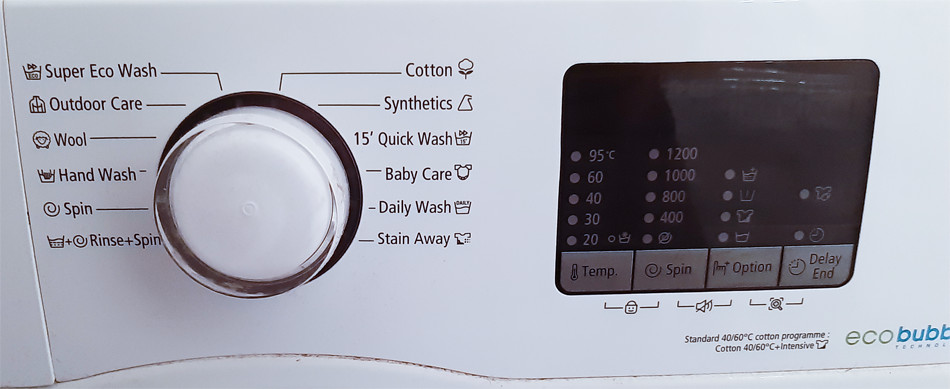 washing machine options microfiber