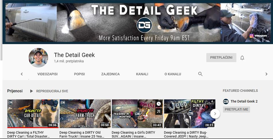 the detail geek youtube channel