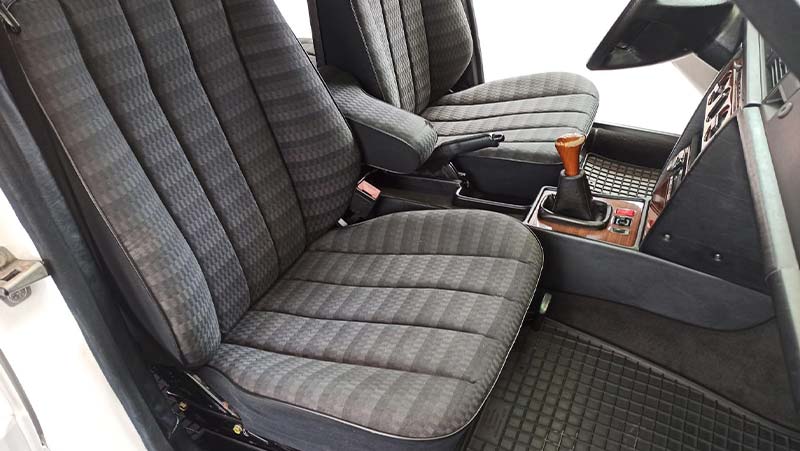 reinstall seats to the car, finished cleaning seats
