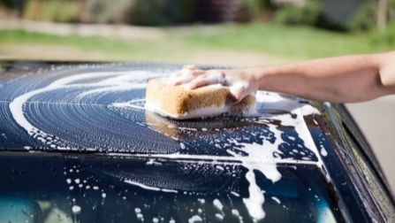 Can You Use a Sponge To Wash Your Car? NO – Here’s Why