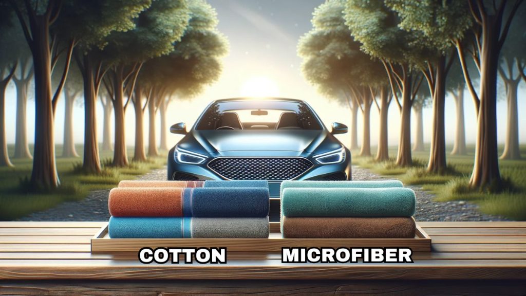cotton and microfiber towel comparison 