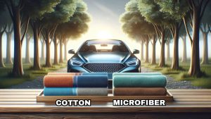 cotton or microfiber towels for cars