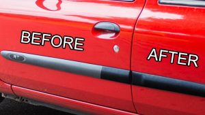 how to restore black plastic trim on car