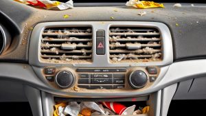 how to clean car air vents