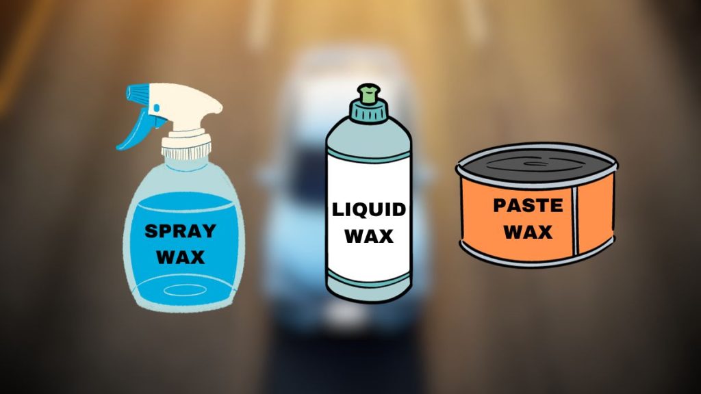 spray vs liquid vs paste wax