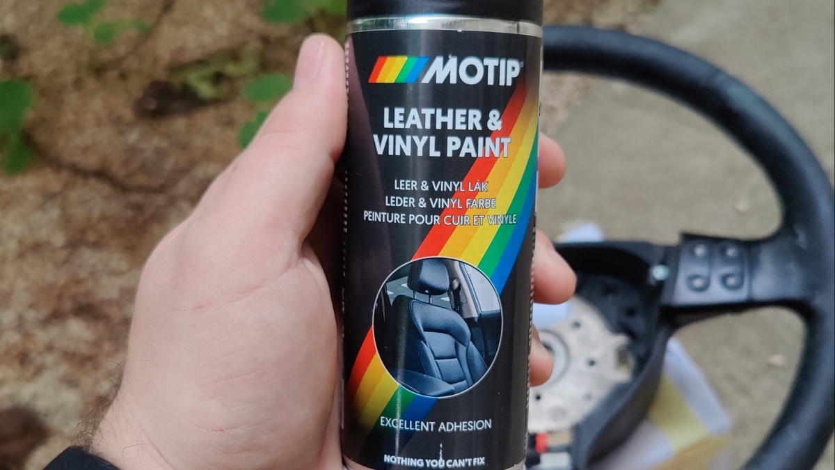 diy leather steering wheel repair guide